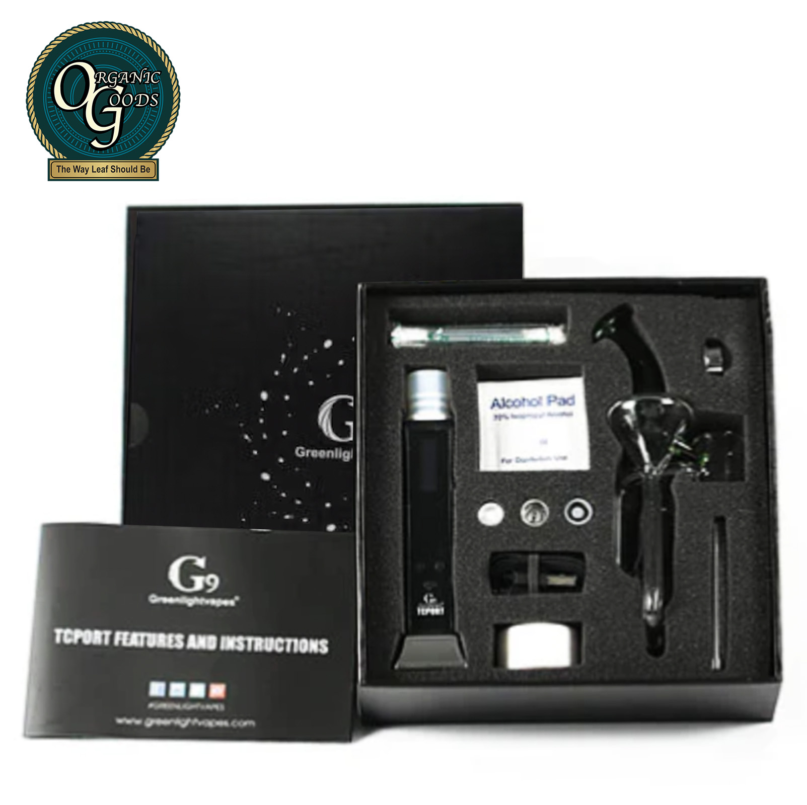 Photograph of product: Greenlight Vapes G9 TCPORT Wax