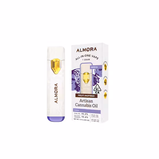 Photograph of product: Almora Farms - All In One - Fruit - Grape Ape