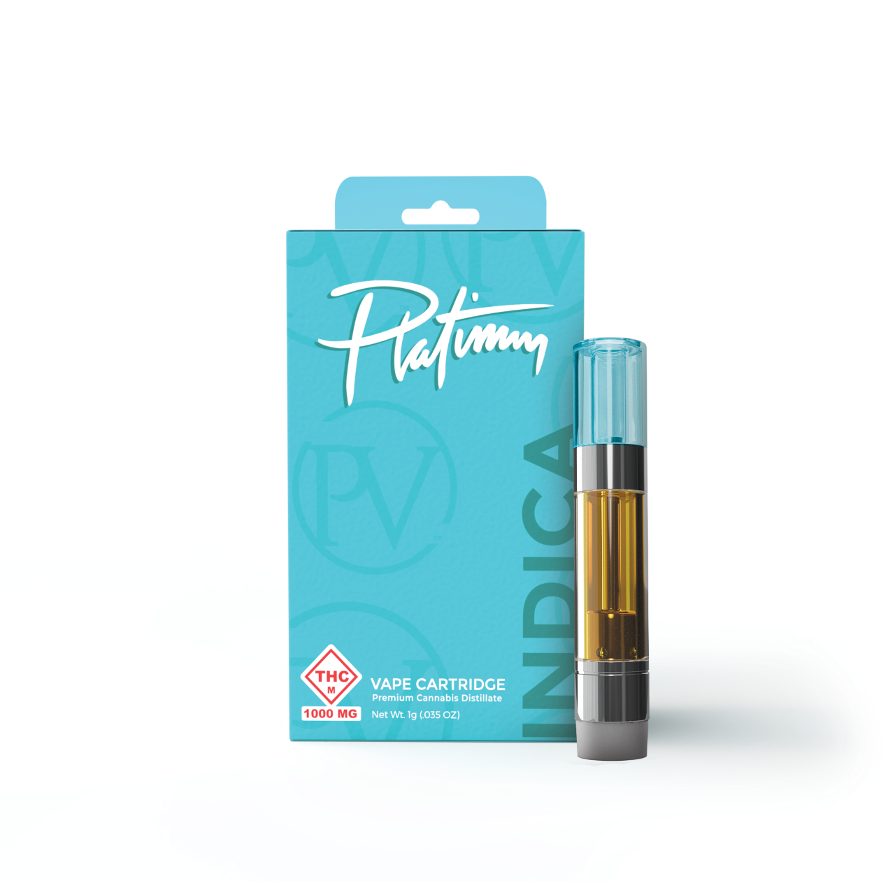 Photograph of product: Grape Ape 1g Vape Cartridge - Oui'd Hybrid - Platinum