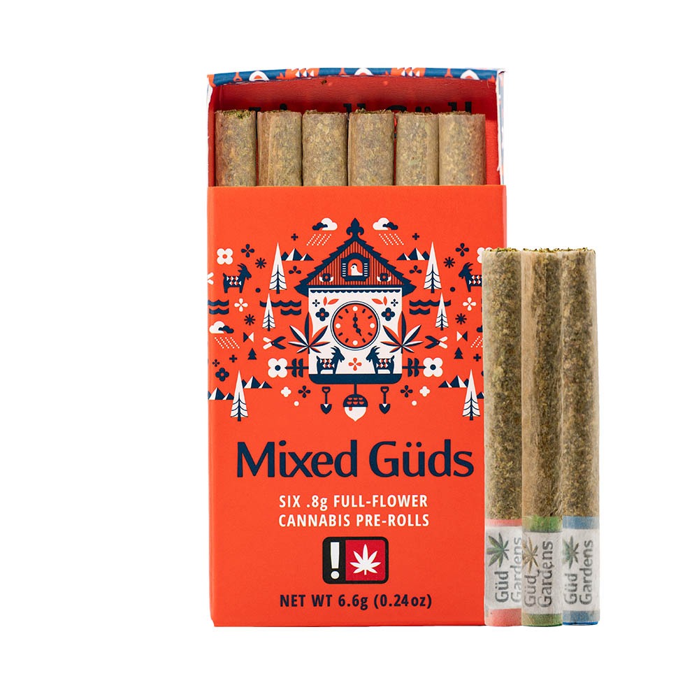 Photograph of product: Pre-Roll Pack | Zoy sauce, White Tiger, Ceviche | 6pk X 0.5g