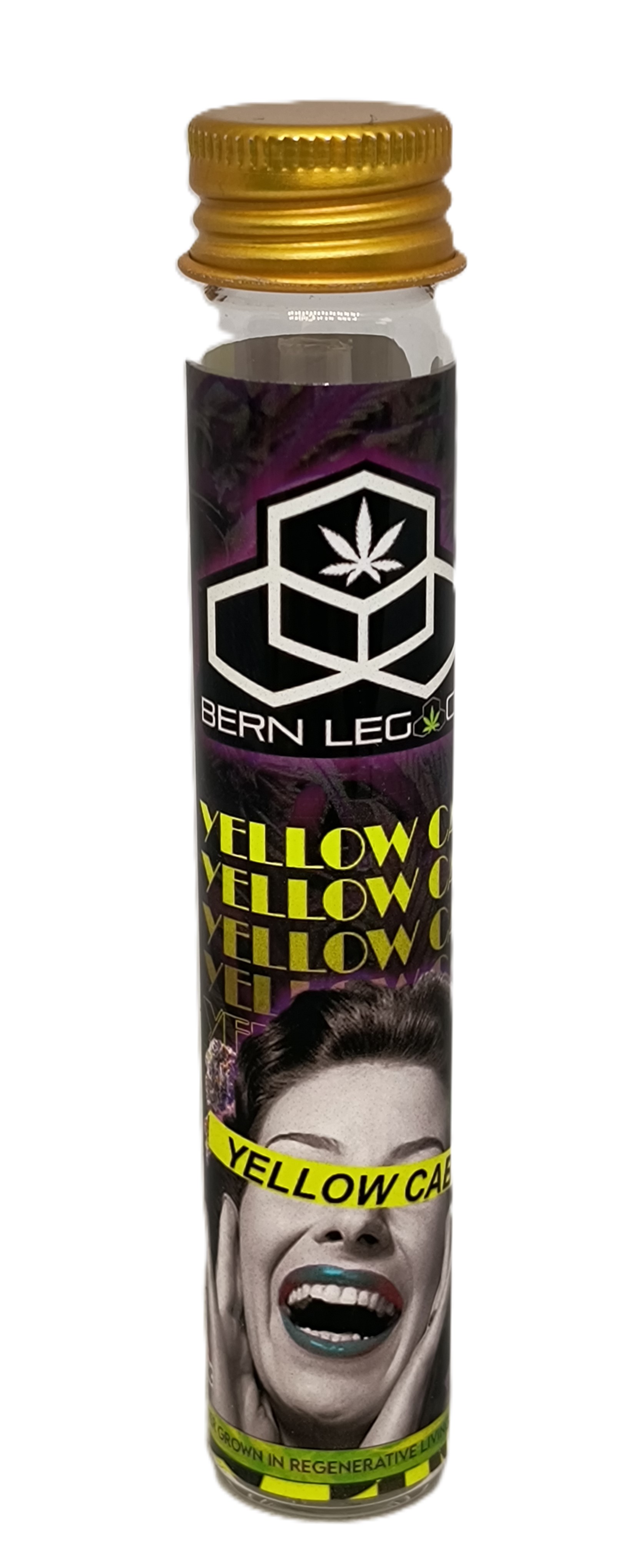 Photograph of product: Yellow Cab Pre-Roll | Bern Legacy