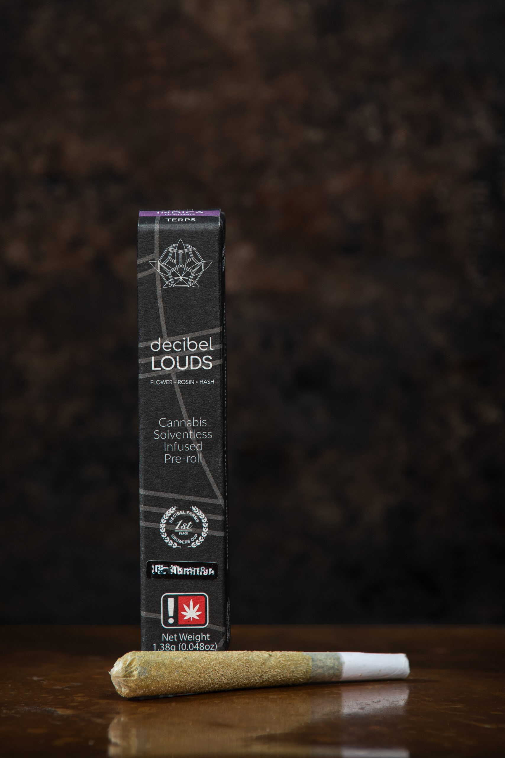 Photograph of product: Infused Pre-Roll | (Loud) Wilson Zero #3 | 1g