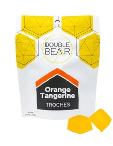 Photograph of product: Orange Tangerine | 10mg Troches | 10pk