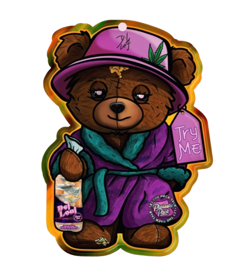 Photograph of product: Pressure Pack x Dej Loaf | Smokey The Bear | 3.5G Bag