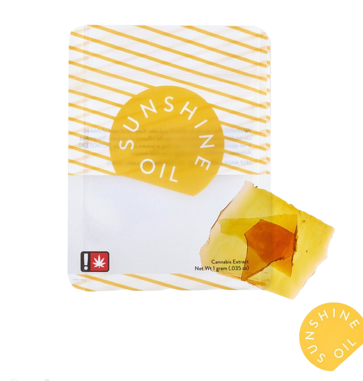 Photograph of product: Sunshine | Fire King - 1g Shatter