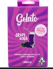Photograph of product: GRAPE SODA [I] 510 THREAD - 1 G
