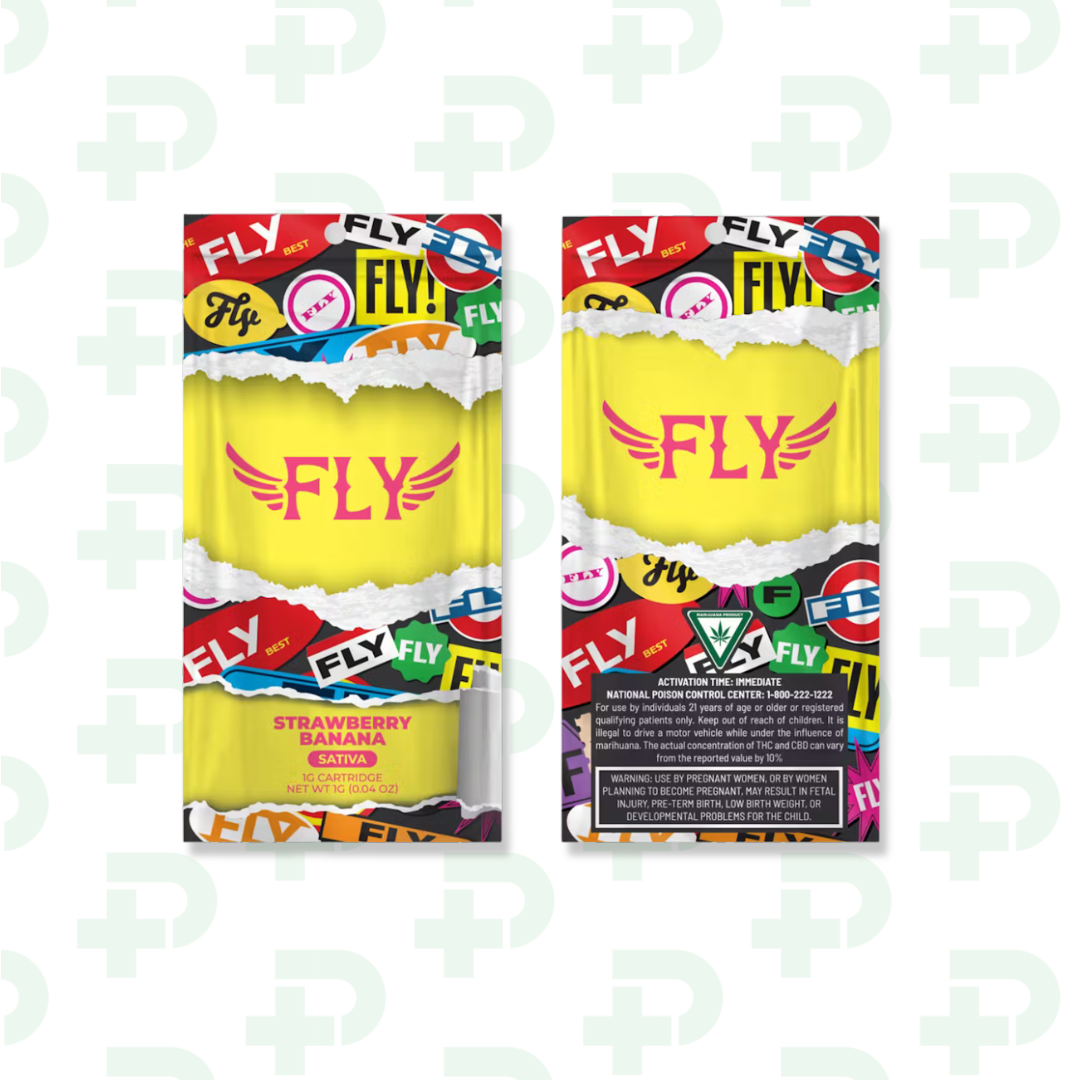 Photograph of product: Fly Cart - Strawberry Banana