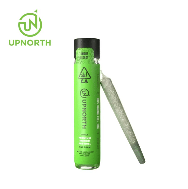 Photograph of product: UpNorth - Platinum Gushers - Pre-Roll - 1g - Full Gram