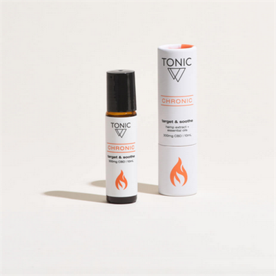 Photograph of product: Tonic | Chronic Tonic | Roll-on Topical | 300 MG CBD | 10 ML