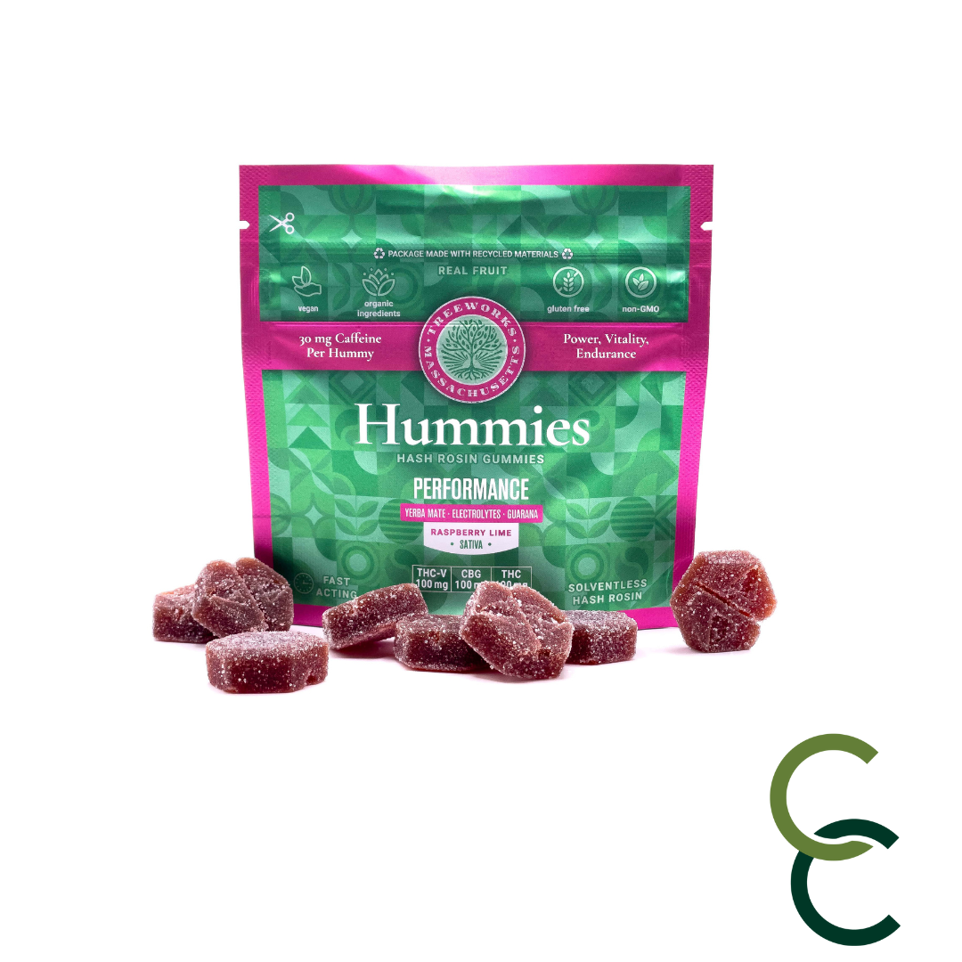 Photograph of product: Performance Raspberry Lime au chocolat Rosin Gummies - 1:1:1 (TH-oui:TH-ouiV:CBG) - Oui'd