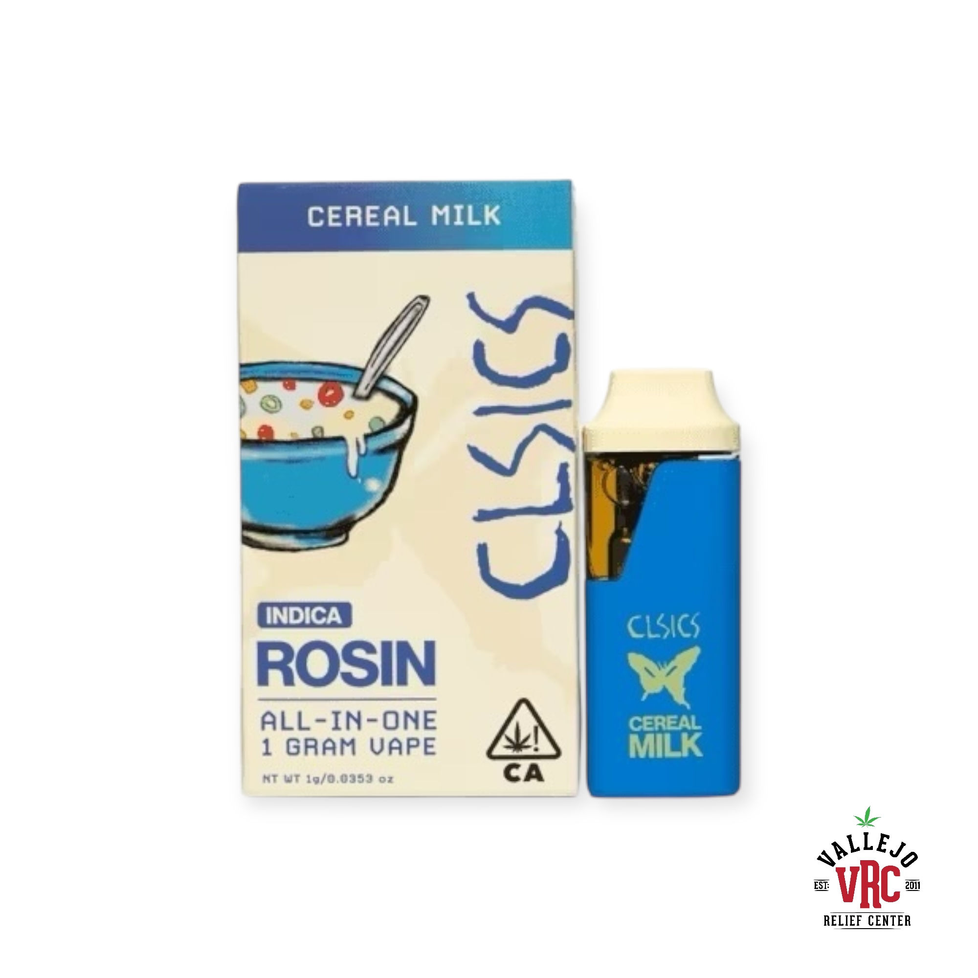 Photograph of product: CEREAL MILK 1G ROSIN AIO