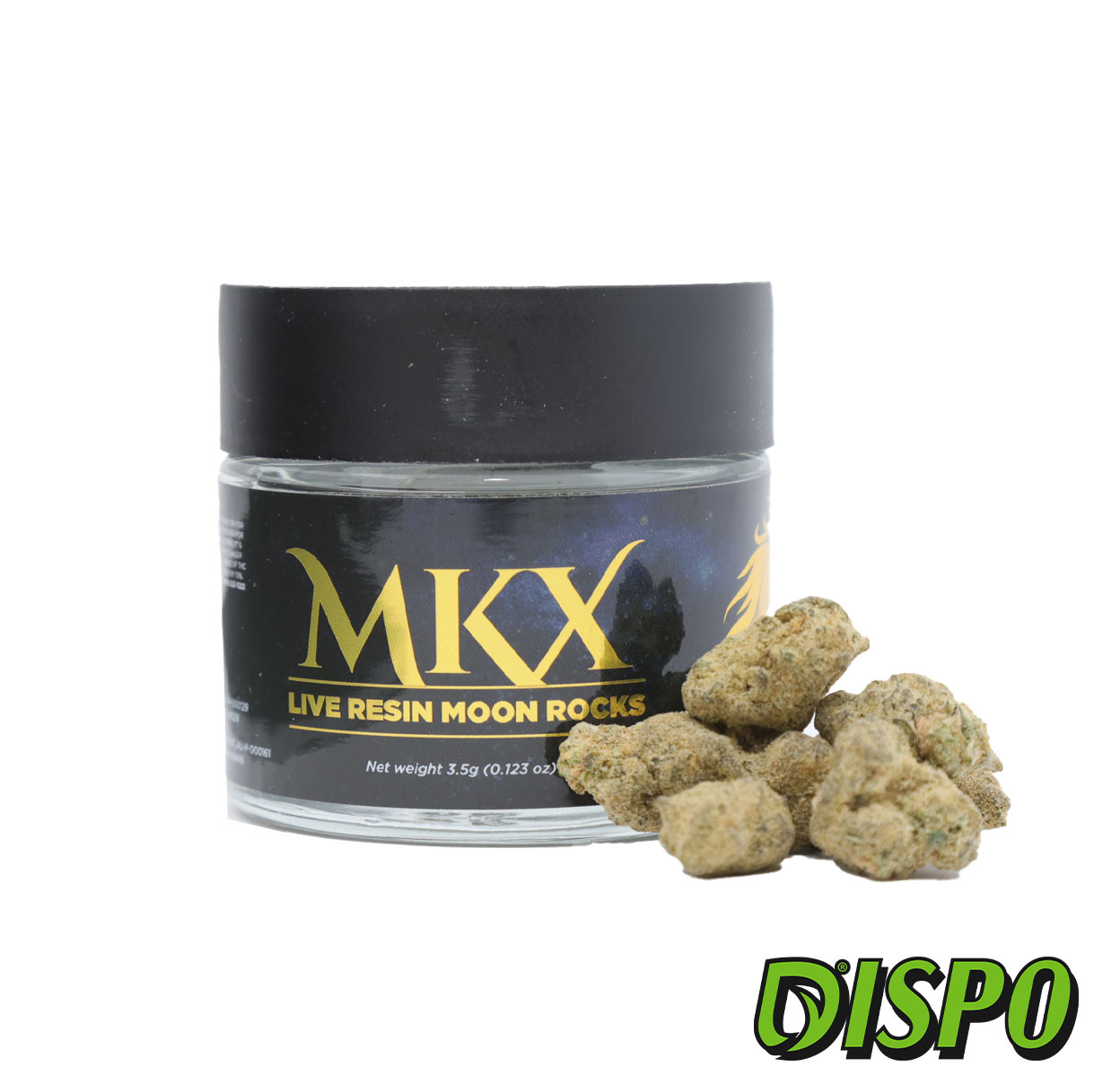 Photograph of product: MKX - Sour Garlic Cookies 3.5G Moon Rocks