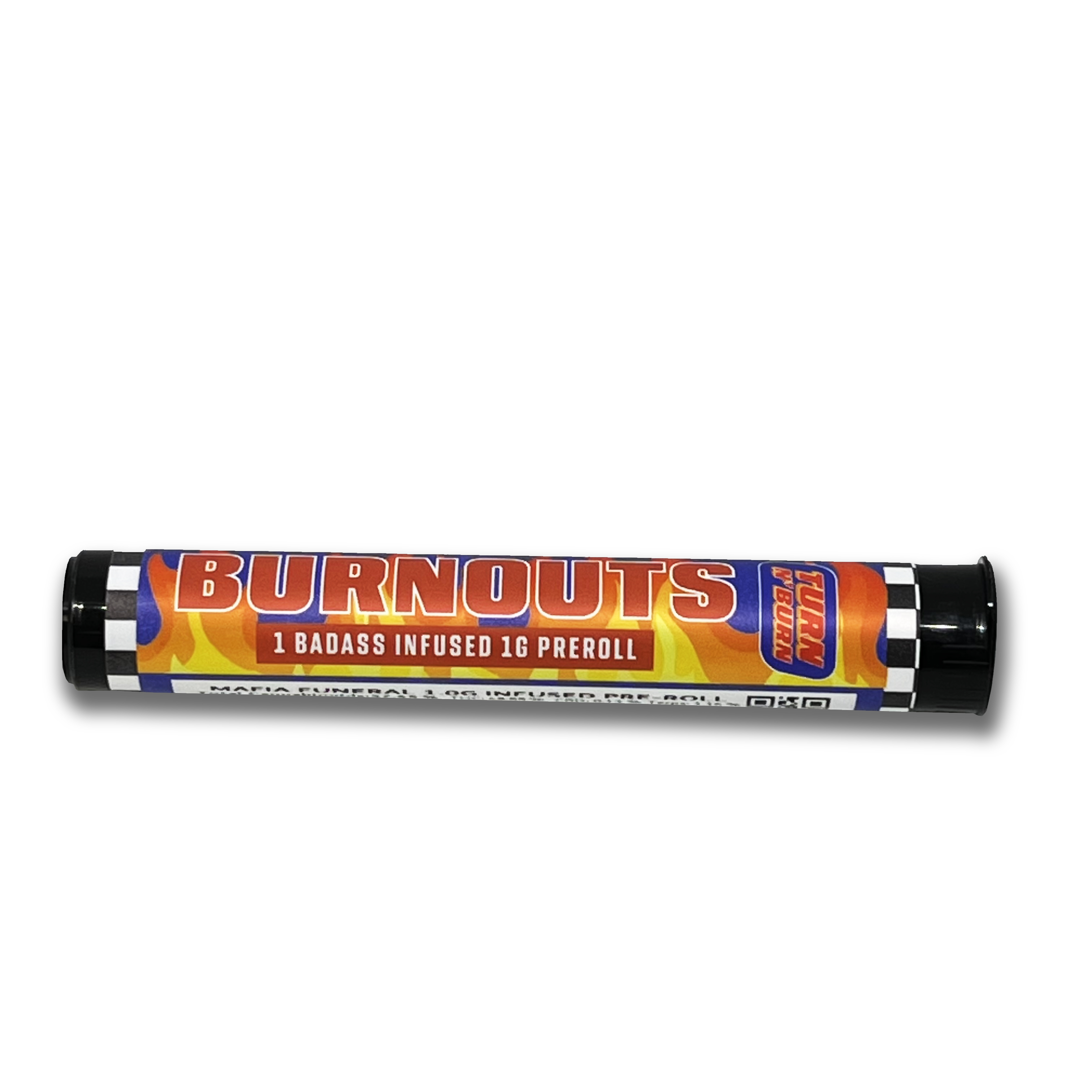 Photograph of product: Turn N' Burn 4x4 Burnouts Infused 4pk Candy Mob