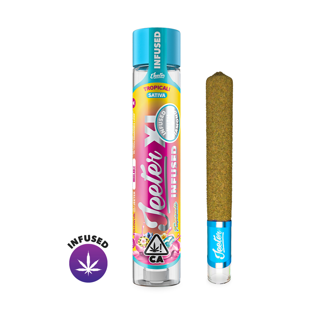 Photograph of instaPanelPhoto: Tropicali Jeeter XL Infused Pre-Roll | 2g