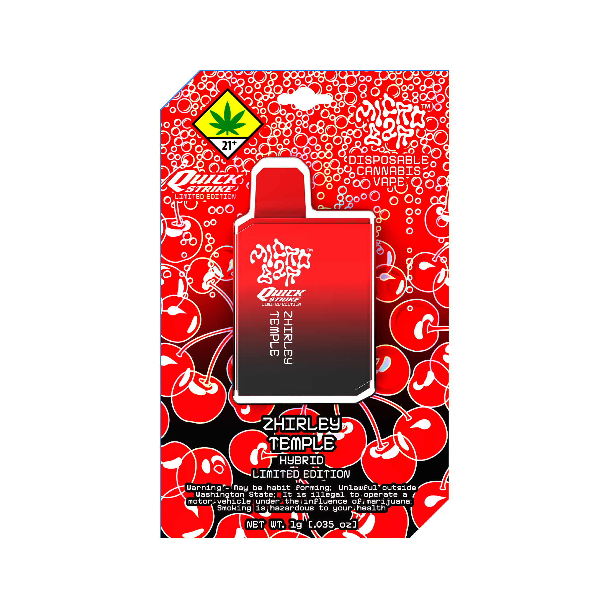 Photograph of Product: Zhirley Temple Disposable | 1g