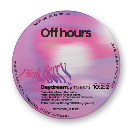 Photograph of product: Daydream Strawberry Acai | 10mg Gummies 10-pk
