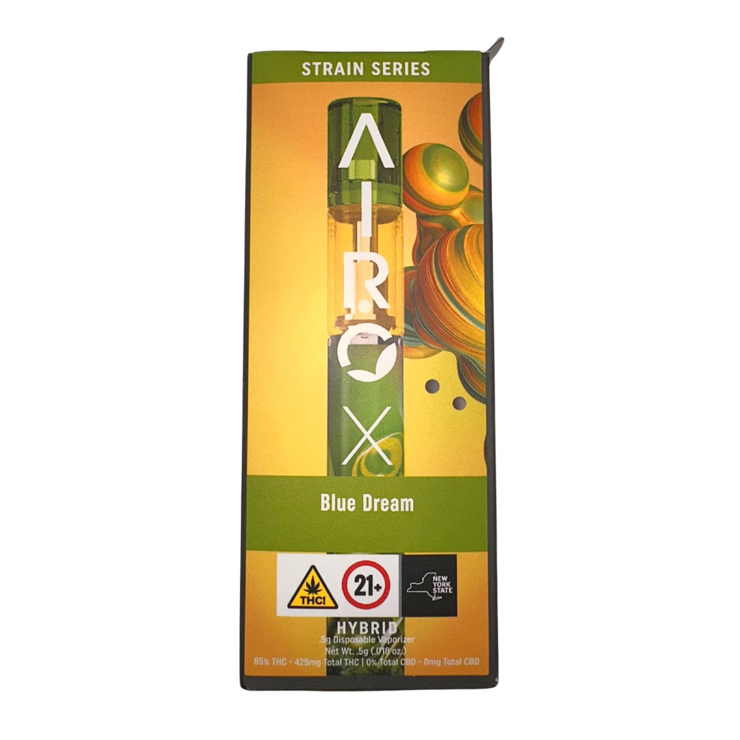 Photograph of product: Airo | Blue Dream | AiroX AIO Disposable Vape | .5g