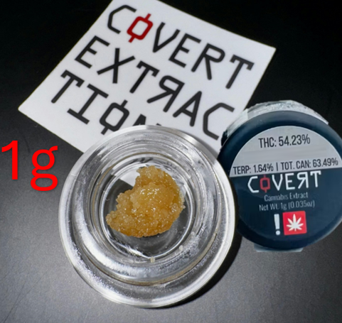 Photograph of product: Amnesia Haze | Sugar Wax | 1g