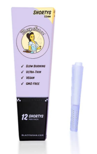 Photograph of product: Blazy Susan -  Shortys Cones - Purple (12pk)