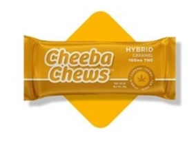 Photograph of product: CHEEBA CHEW-  CARAMEL HYBRID 100MG