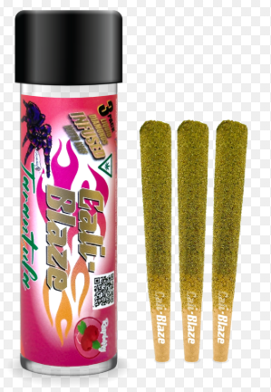 Photograph of product: CALI BLAZE - RASPBERRY TARANTULA 3 PACK