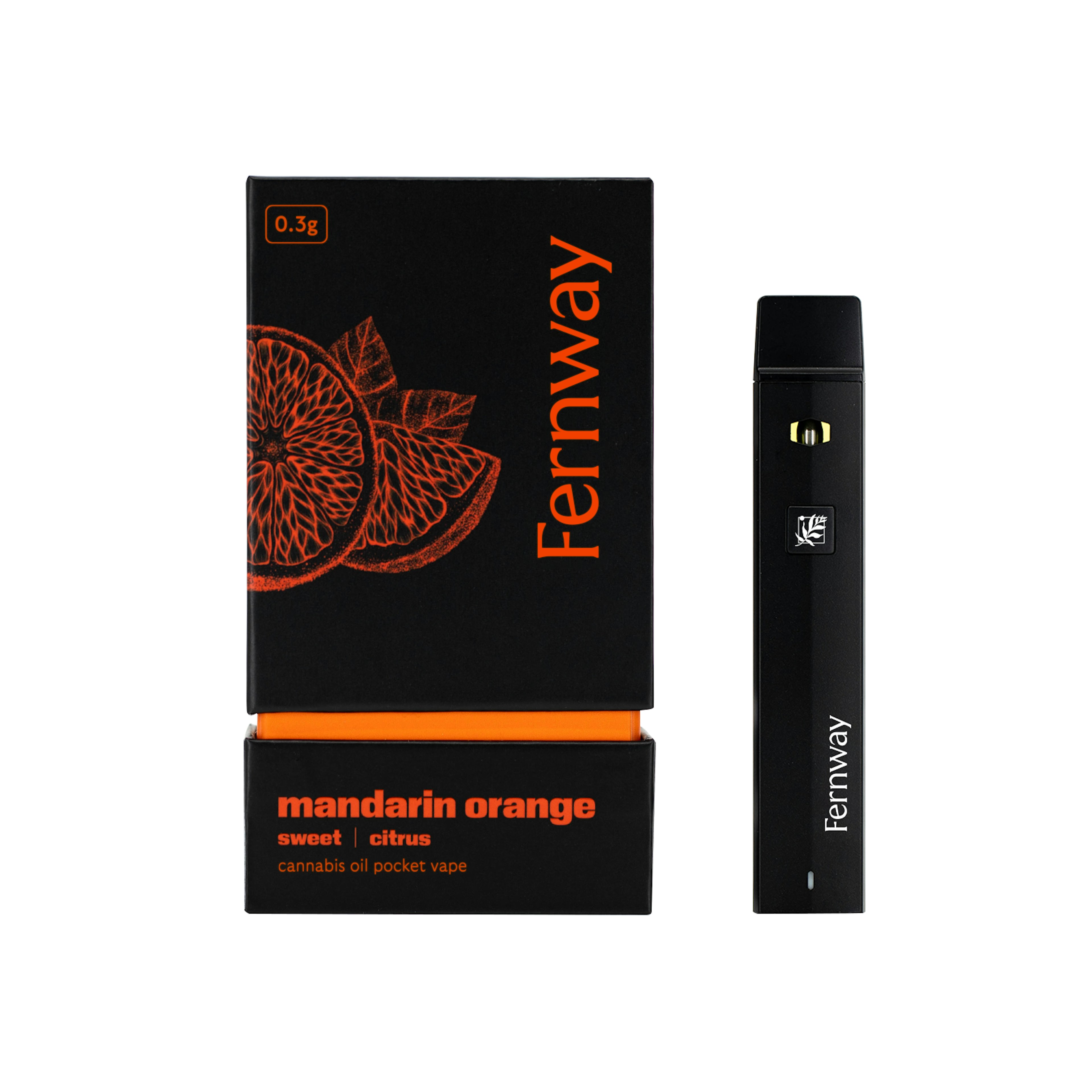 Photograph of product: Fernway - Mandarin Orange -Vape- - AIO