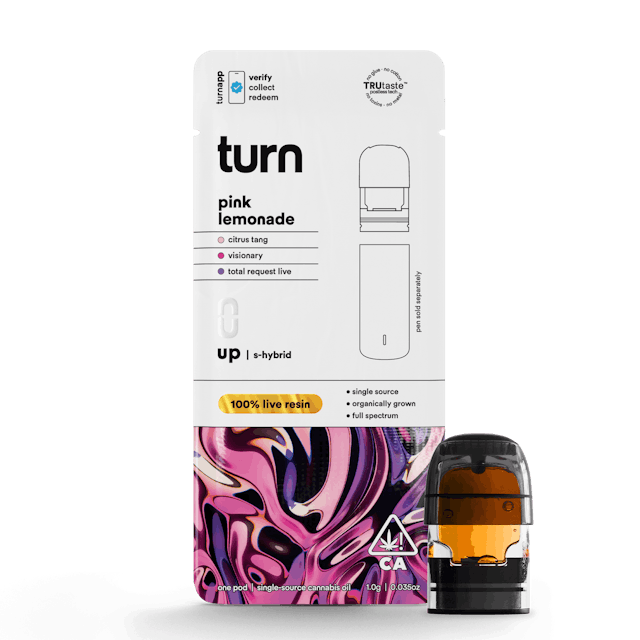 Photograph of product: Pink Lemonade (S) - Live Resin Pod 1g - Pink Lemonade (S)