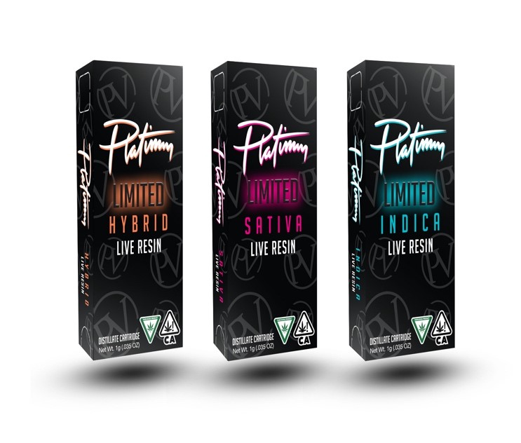 Photograph of product: Platinum Vape | Super Sour Diesel | Live Resin Cartridge | 1g