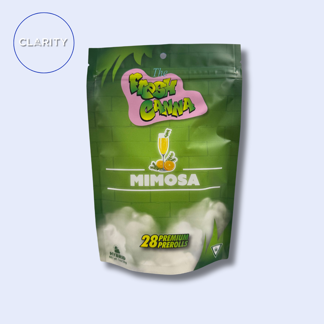 Photograph of product: Fresh Canna Pre-roll 28pk | Mimosa