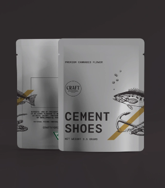 Photograph of product: Craft Hydroponic   Cement Shoes   Prepack - 3.5g