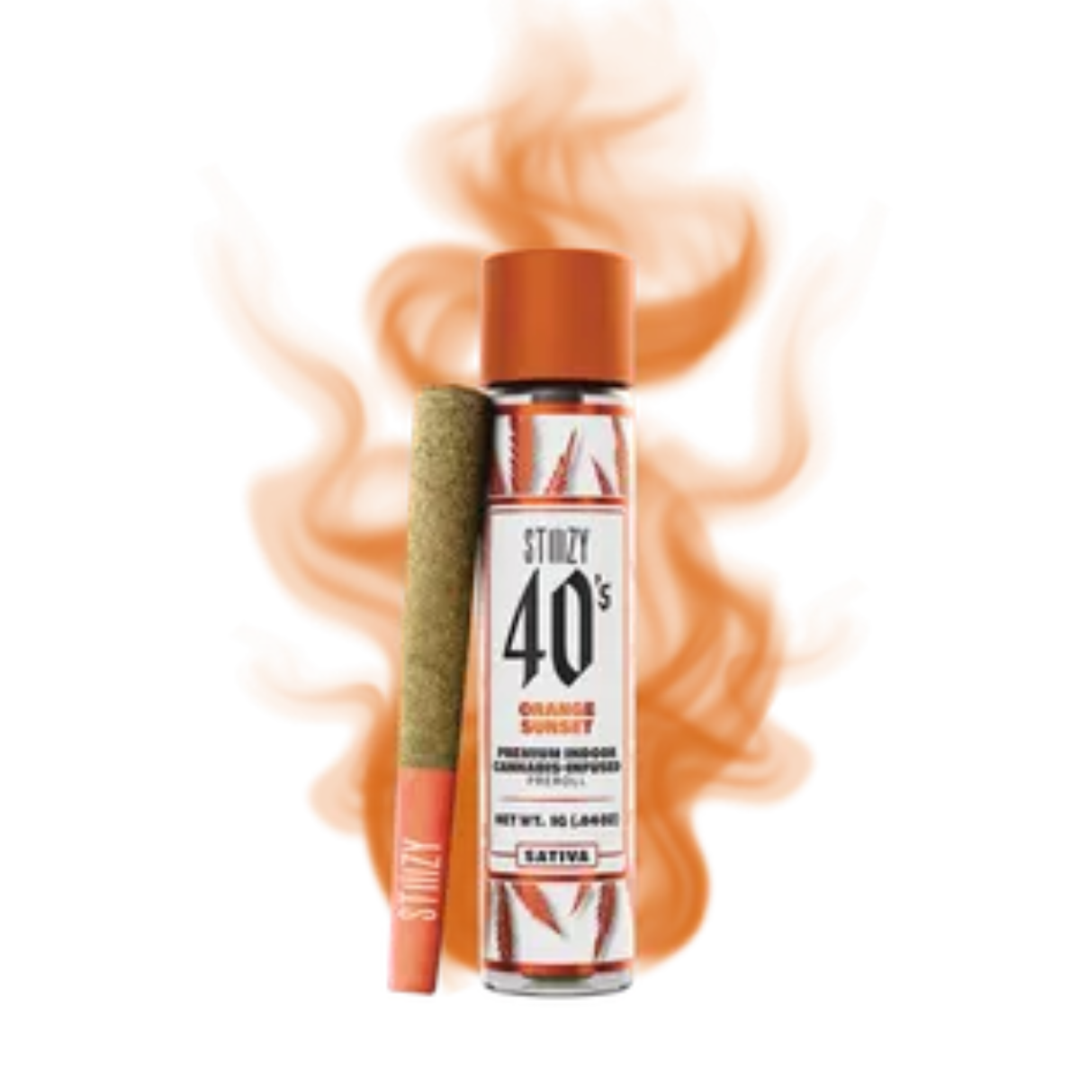 Photograph of product: ORANGE SUNSET INFUSED 40'S PREROLL