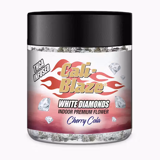 Photograph of product: Cherry Cola White Diamond TH-ouia Infused | Flower | 3.5g