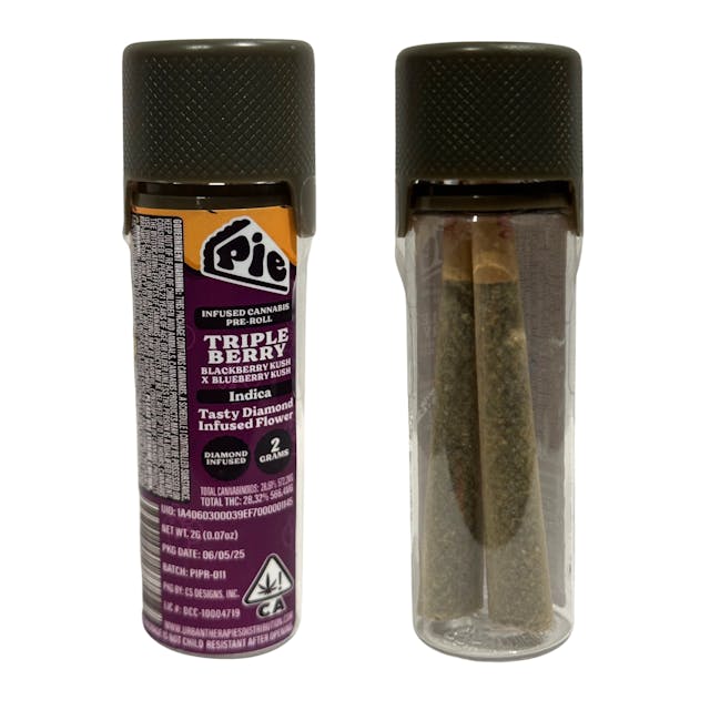 Photograph of product: Triple Berry | 2pk Infused Preroll - 