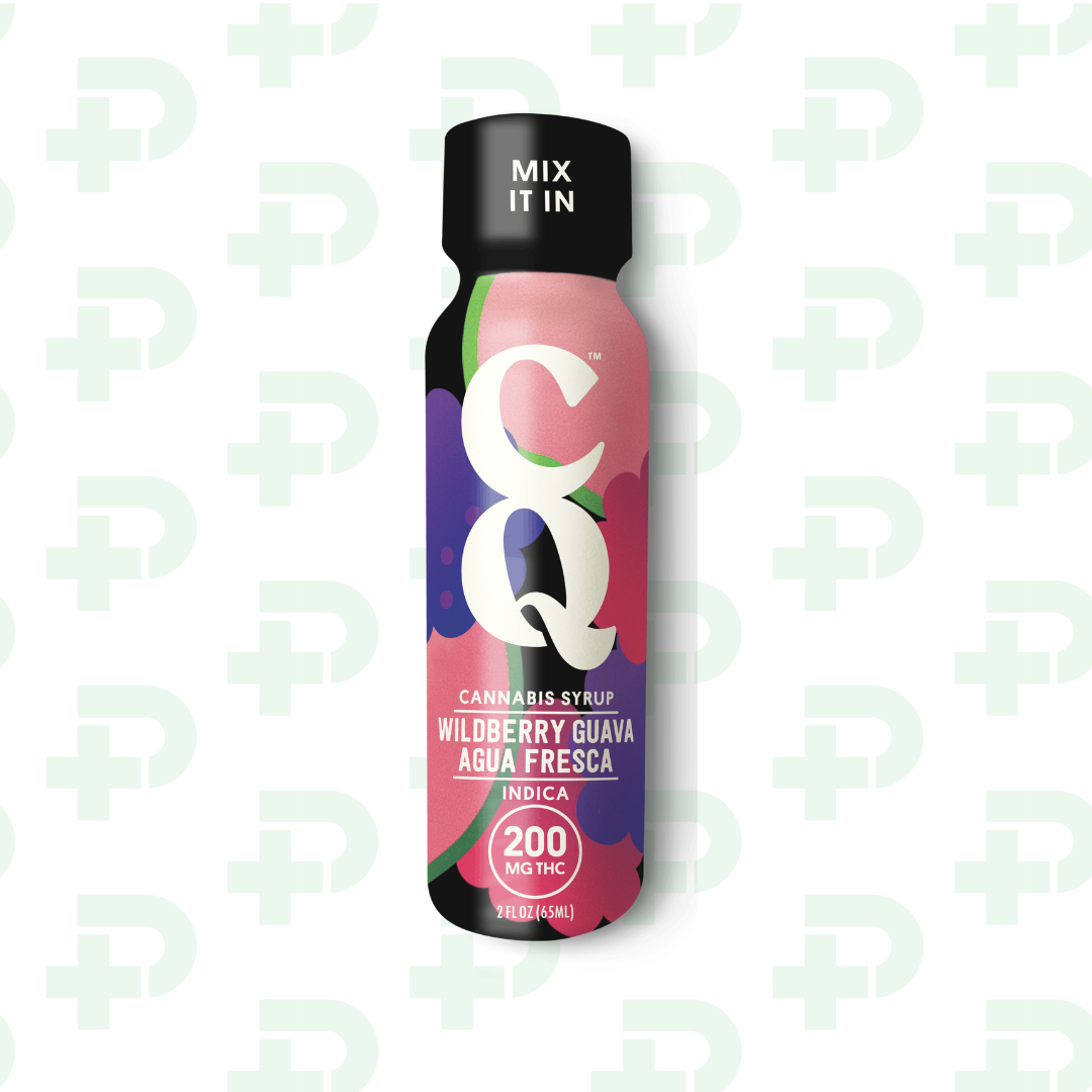 Photograph of product: CQ Drink Enhancer Syrup 200mg - Wildberry Guava Agua Fresca