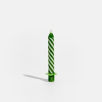 Photograph of product: Edie Parker: Accessories | Candle One-Hitter | Grass Green
