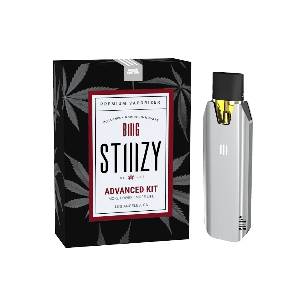 Photograph of product: Silver BIIIG Advanced Kit | Battery | STIIIZY