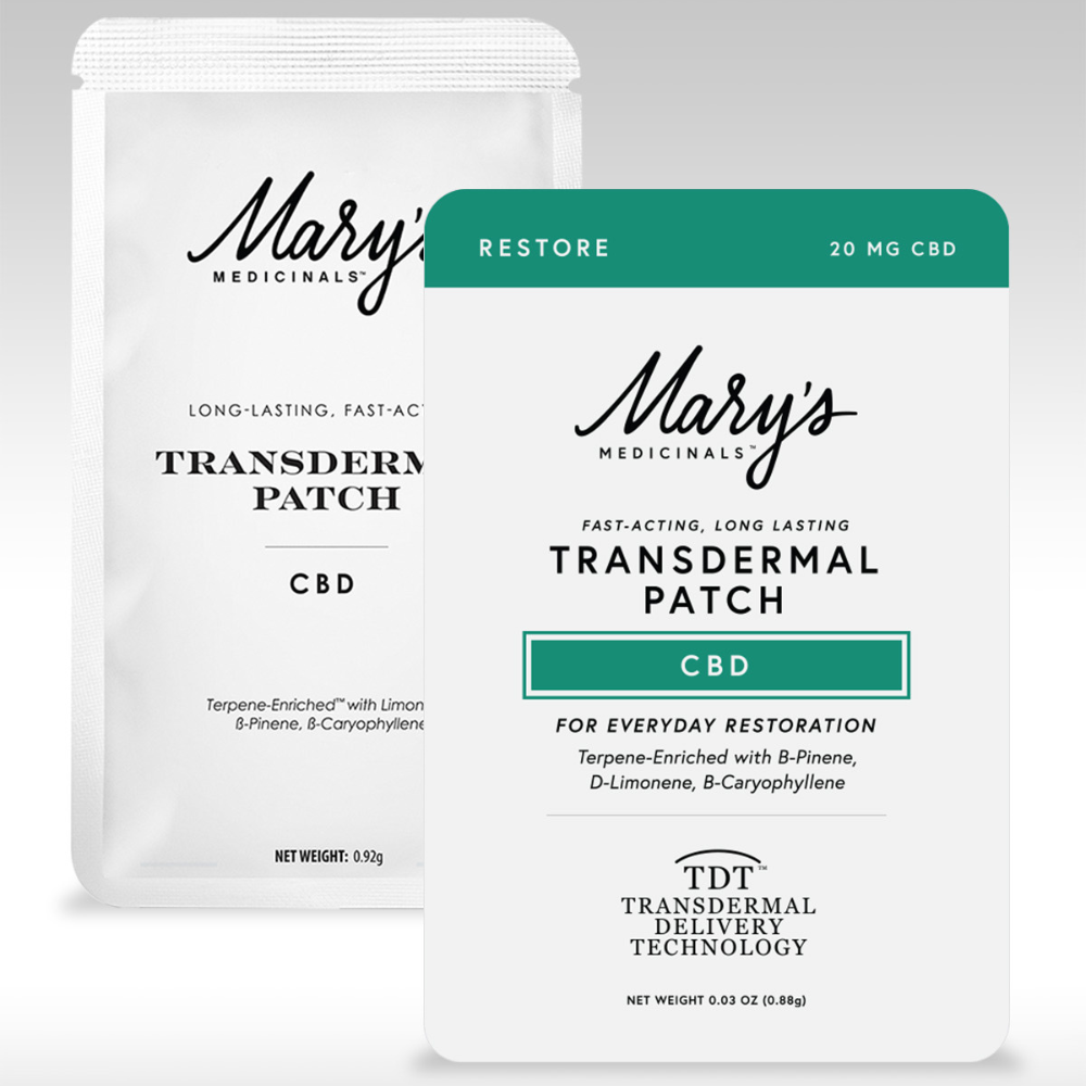 Photograph of product: Mary's Medicinals - CBD Patch 20mg
