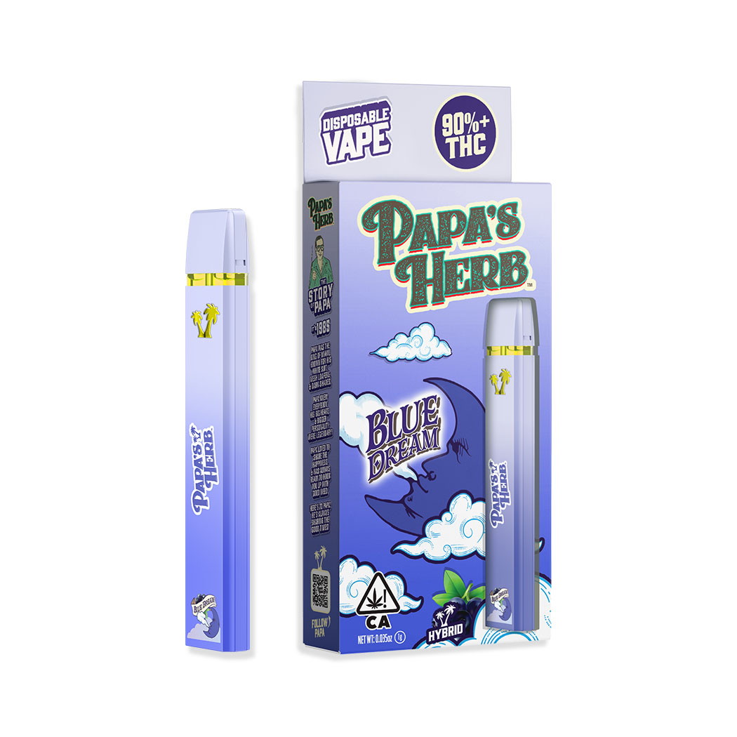 Photograph of product: Papa's Herb - 1g AIO - Blue Dream