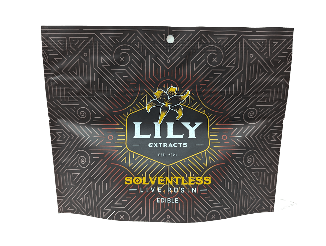 Photograph of product: Lily Extracts | Wild Cherry Cannapunch | Live Rosin Pectin Chews | 100mg