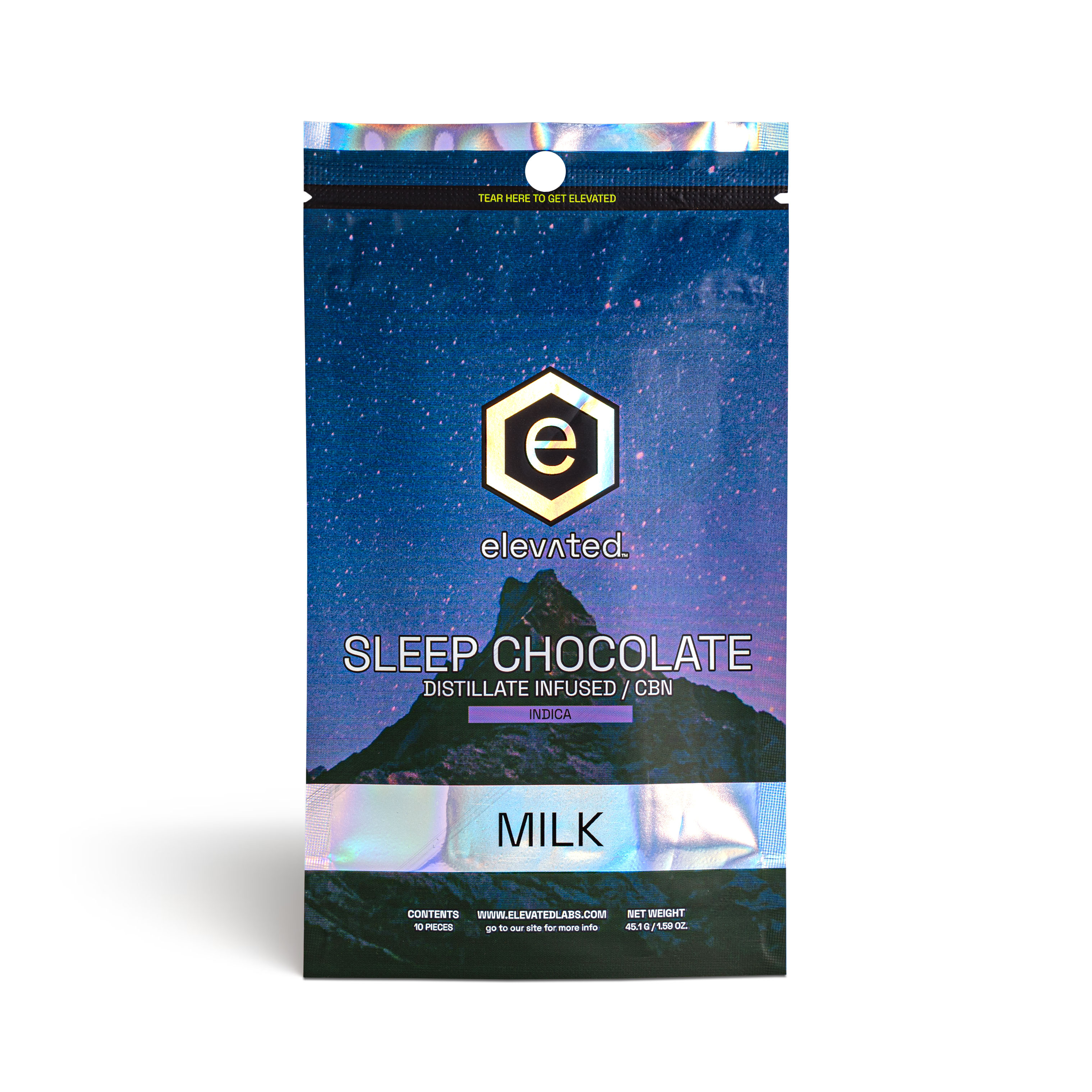 Photograph of product: Milk Chocolate Sleep Bar - 100mg