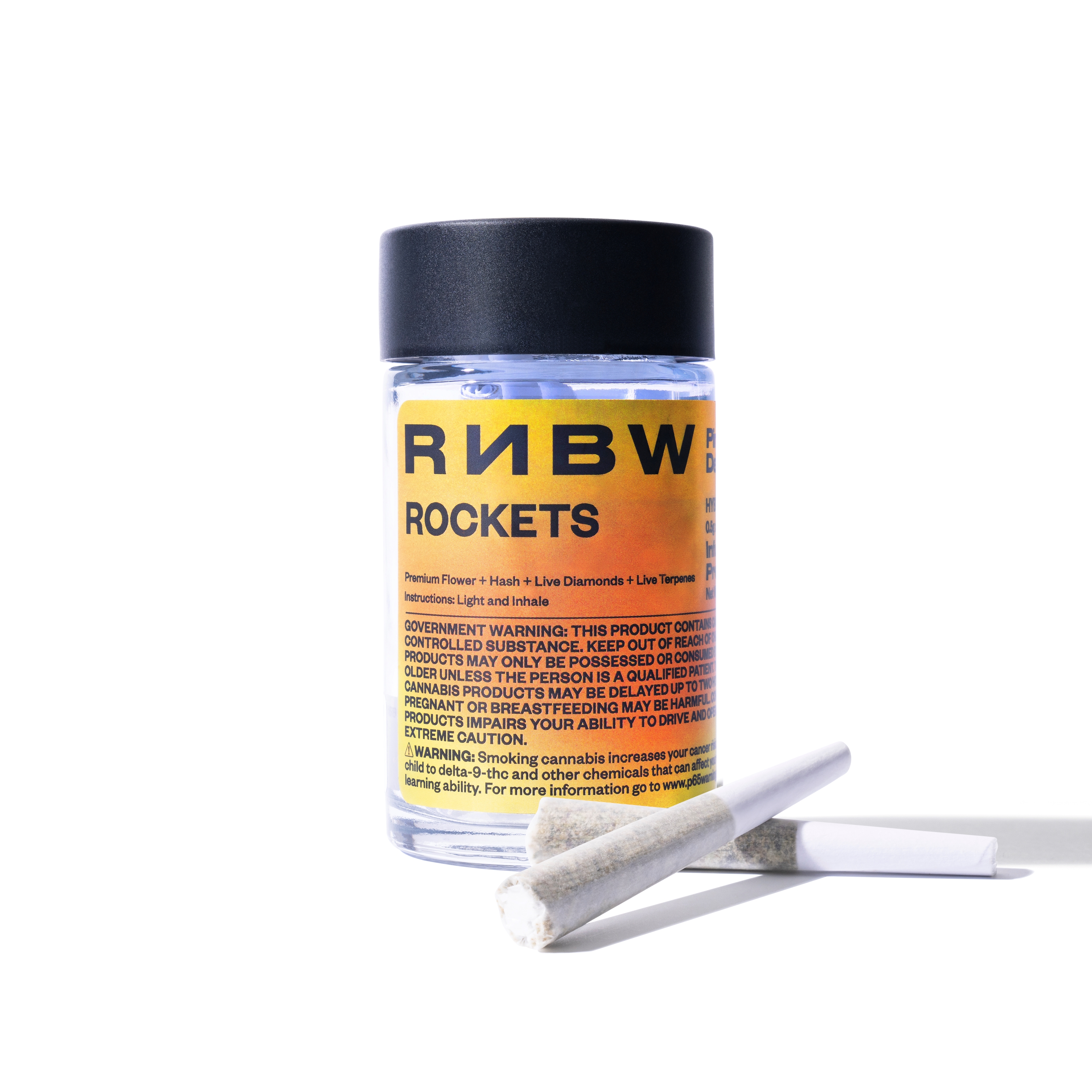 Photograph of product: Pineapple Delight [.5g Infused Pre-Roll x 5]