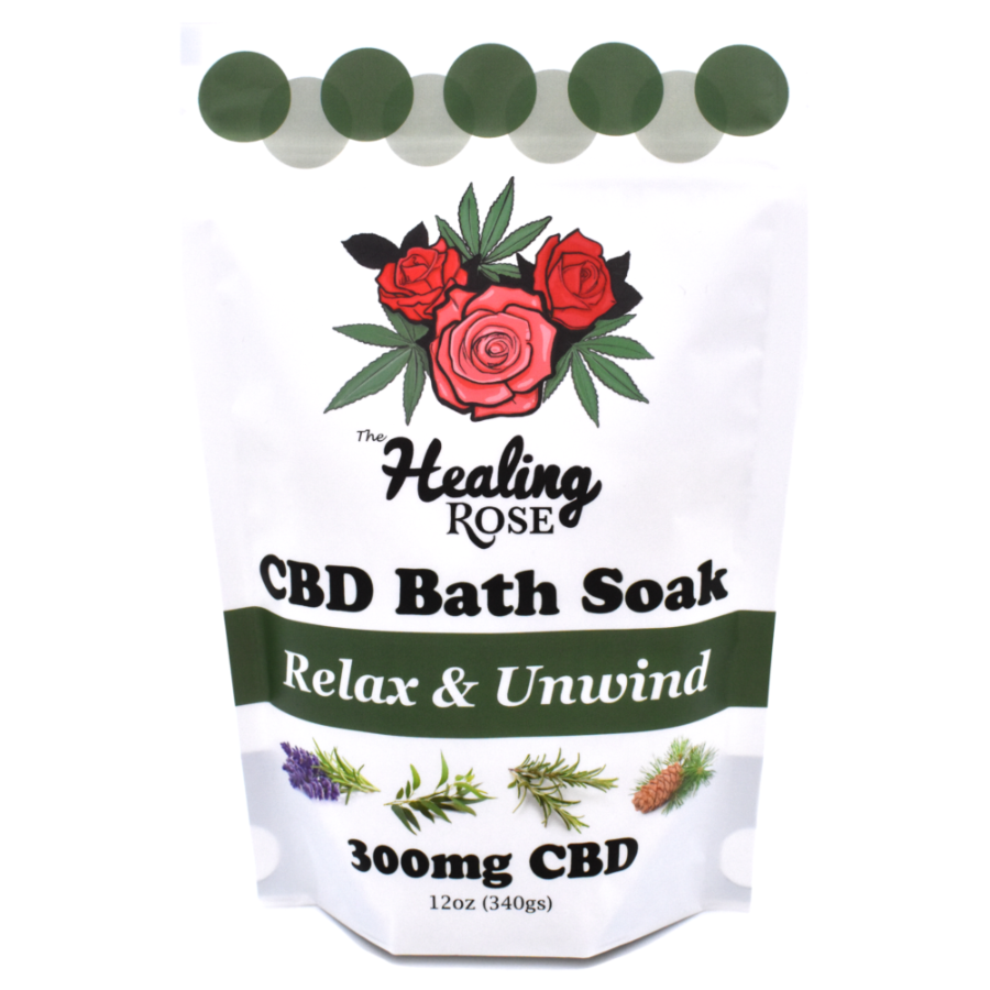 Photograph of product: CBD Bath Soak | Relax & Unwind | 300mg | 12oz