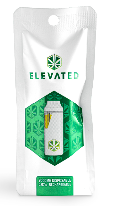 Photograph of product: Elevated - Disposable - (S) - Jack Herer - 2g