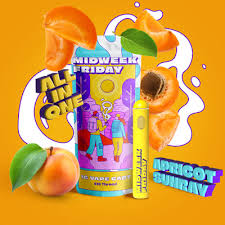 Photograph of product: Midweek Friday | Disposable | Apricot Sunray