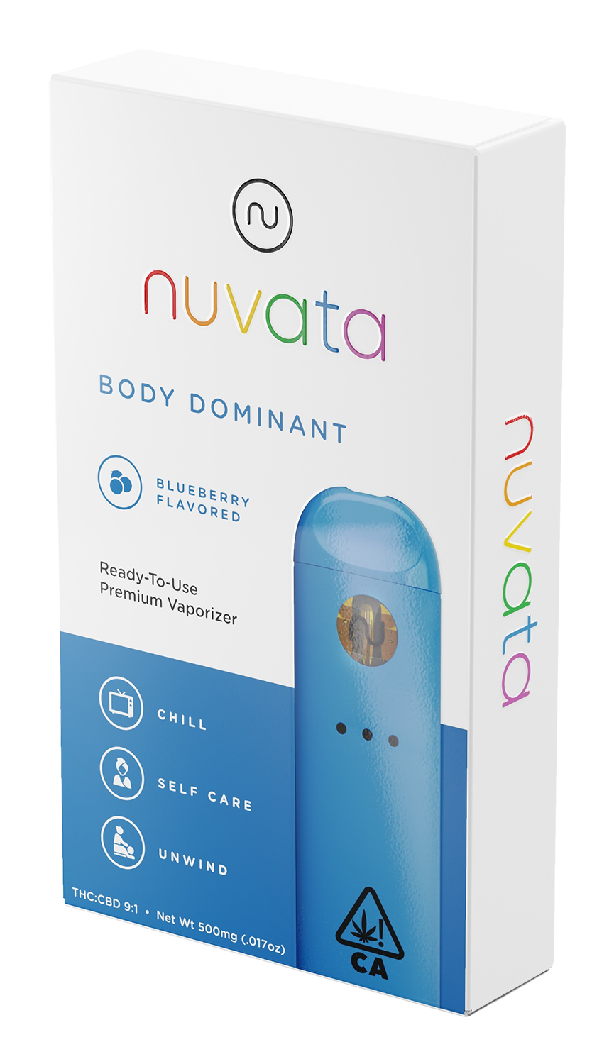 Photograph of product: Body Dominant Blueberry Disposable Vape