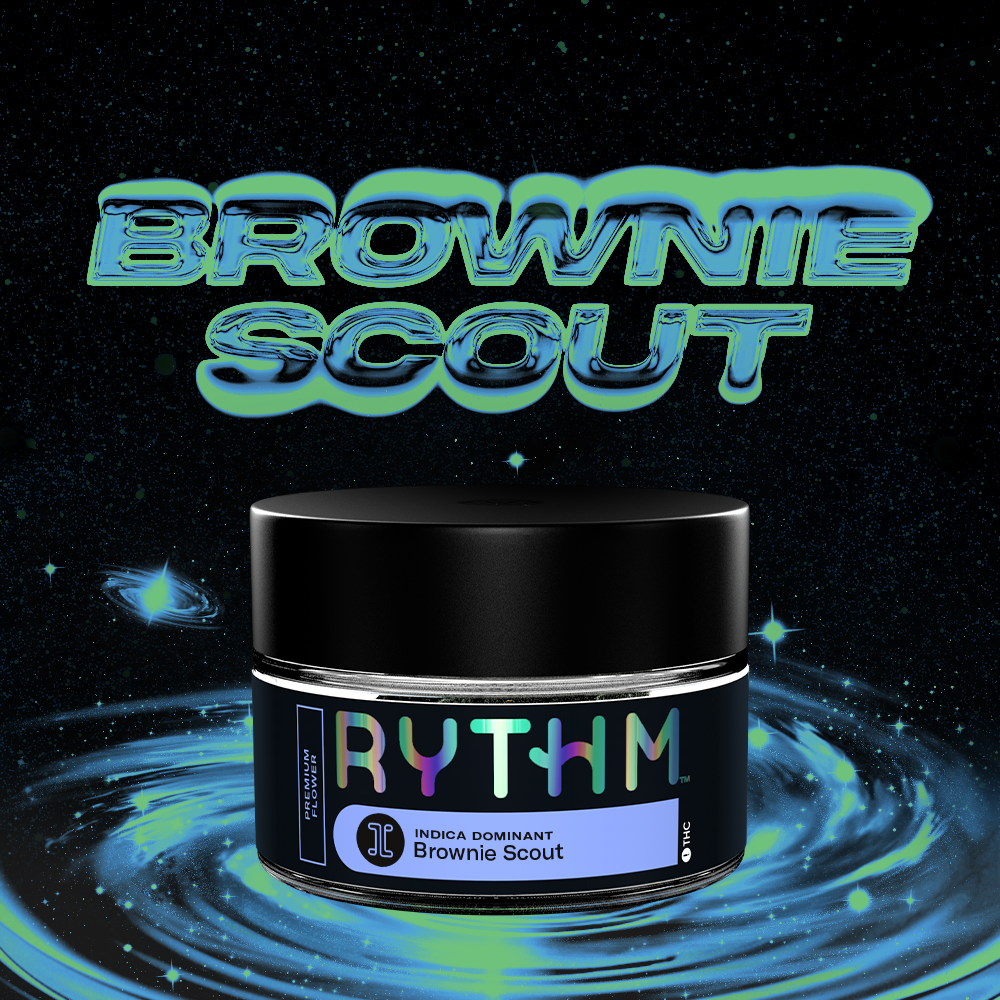Photograph of product: Brownie Scout | Premium Flower | Oui'd | 3.5g