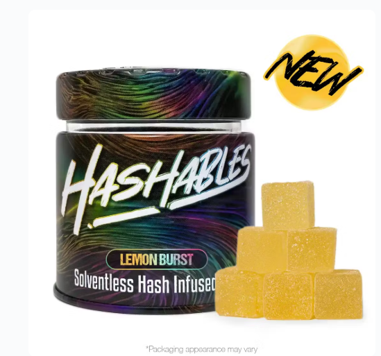 Photograph of product: Lemon Burst Gummies | 100mg - au chocolatables