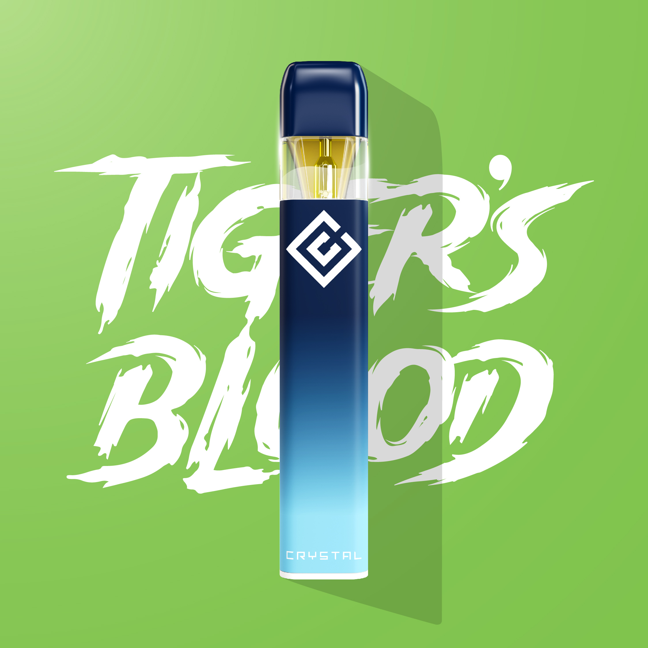 Photograph of product: Disposable Pen [RECHARGEABLE] | Blast | Tiger's Blood [Distillate]