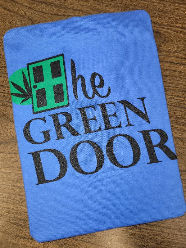 Photograph of product: Green Door - Short Sleeve T-Shirt