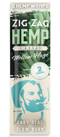 Photograph of product: ZIG ZAG | Accessory | Hemp Wraps | Mellow Haze | 2pk